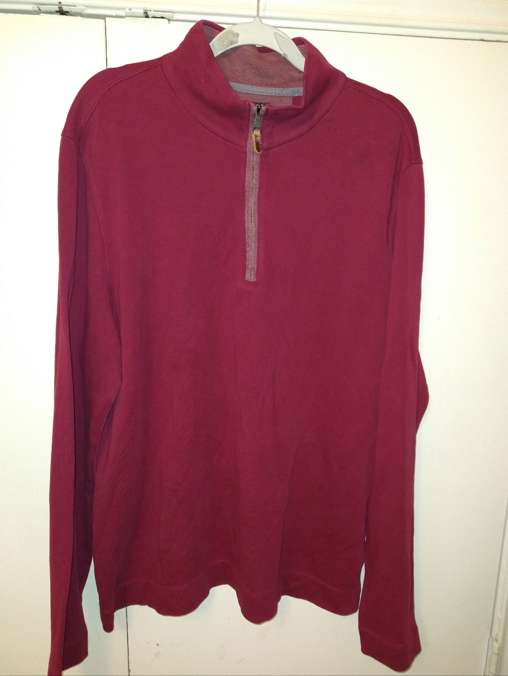 Banana Republic Quarter Zip Pullover Men's sz Large.